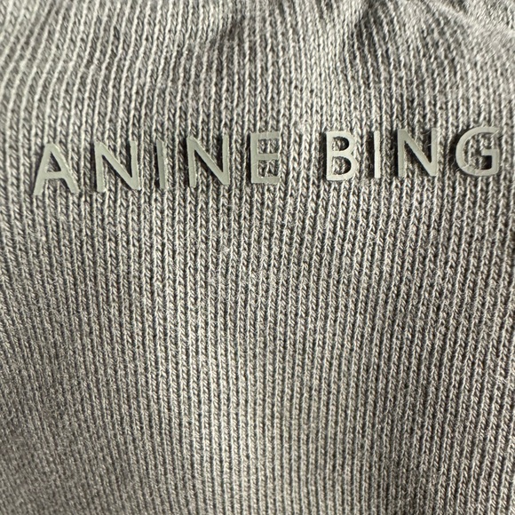 Anine Bing Tyler Sweatshirt Artichoke Size XL - Picture 8 of 8